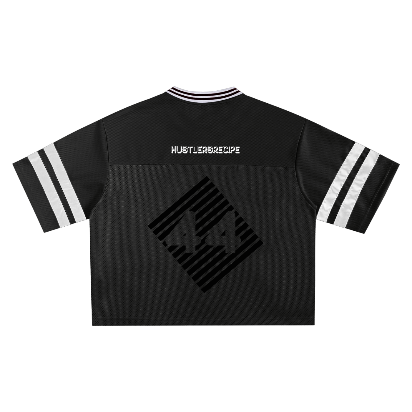 Taped Mesh Boxy T-shirt
