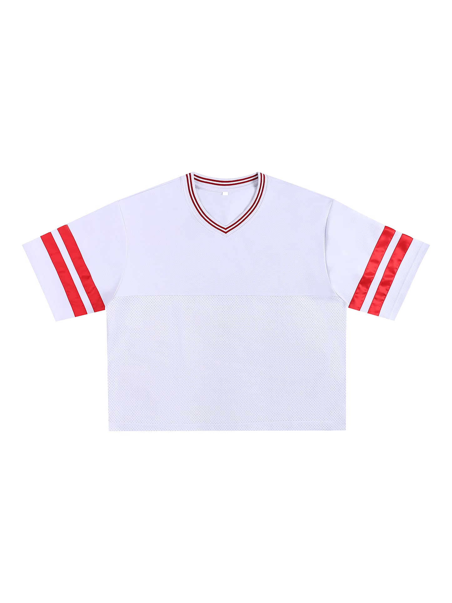 Taped Mesh Boxy T-shirt