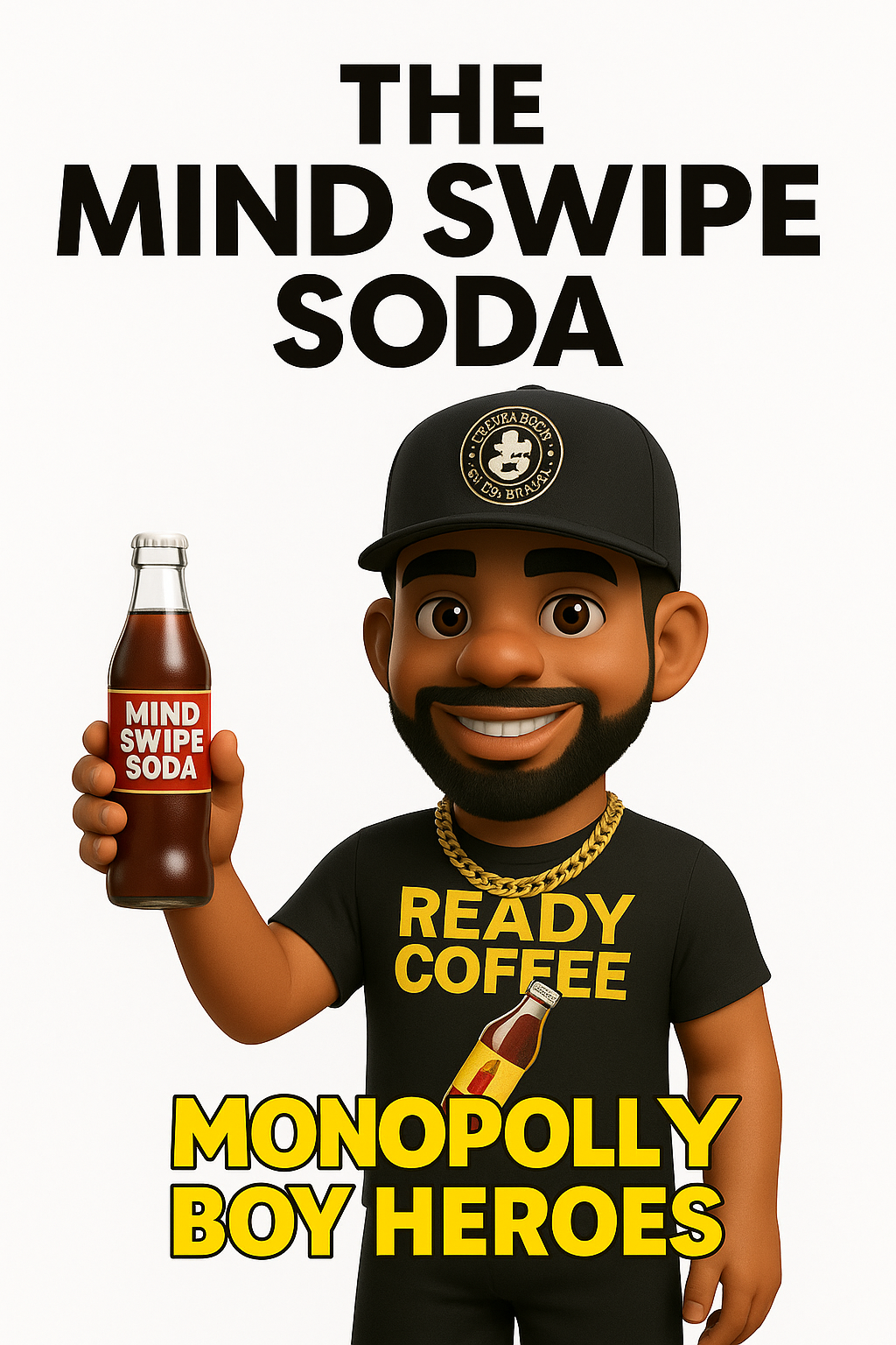 The Mind Swipe Soda  Monopoly Boy Heroes