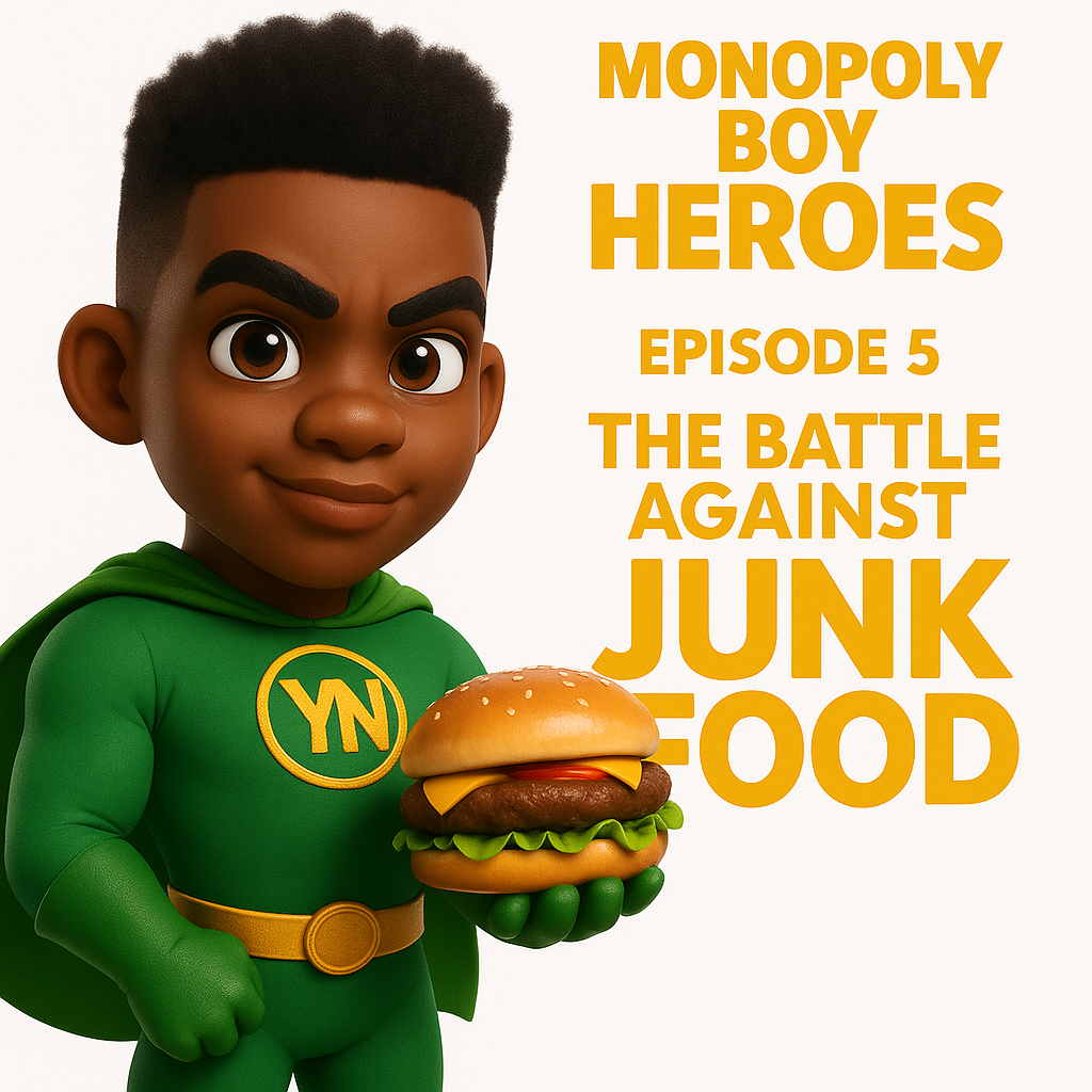 The Battle Against Junk Food  Monopoly Boy Heroes