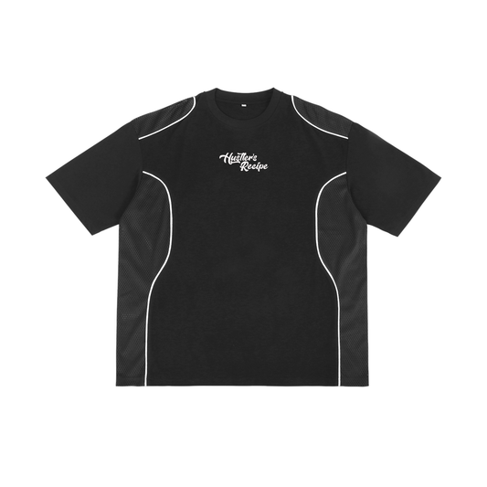 Contrast Piped Panel T-Shirt