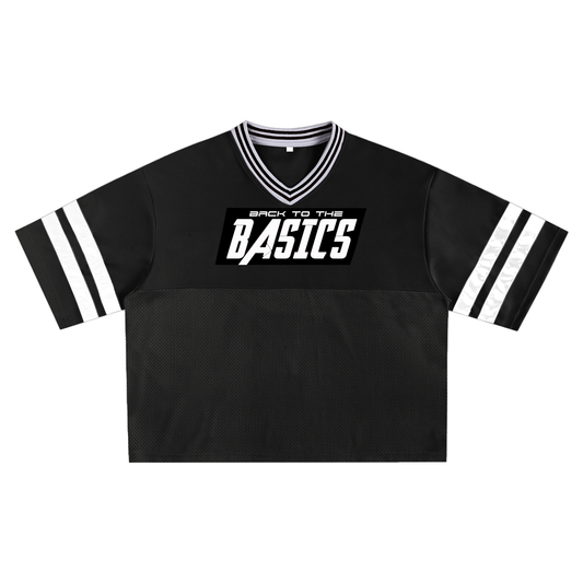 Taped Mesh Boxy T-shirt