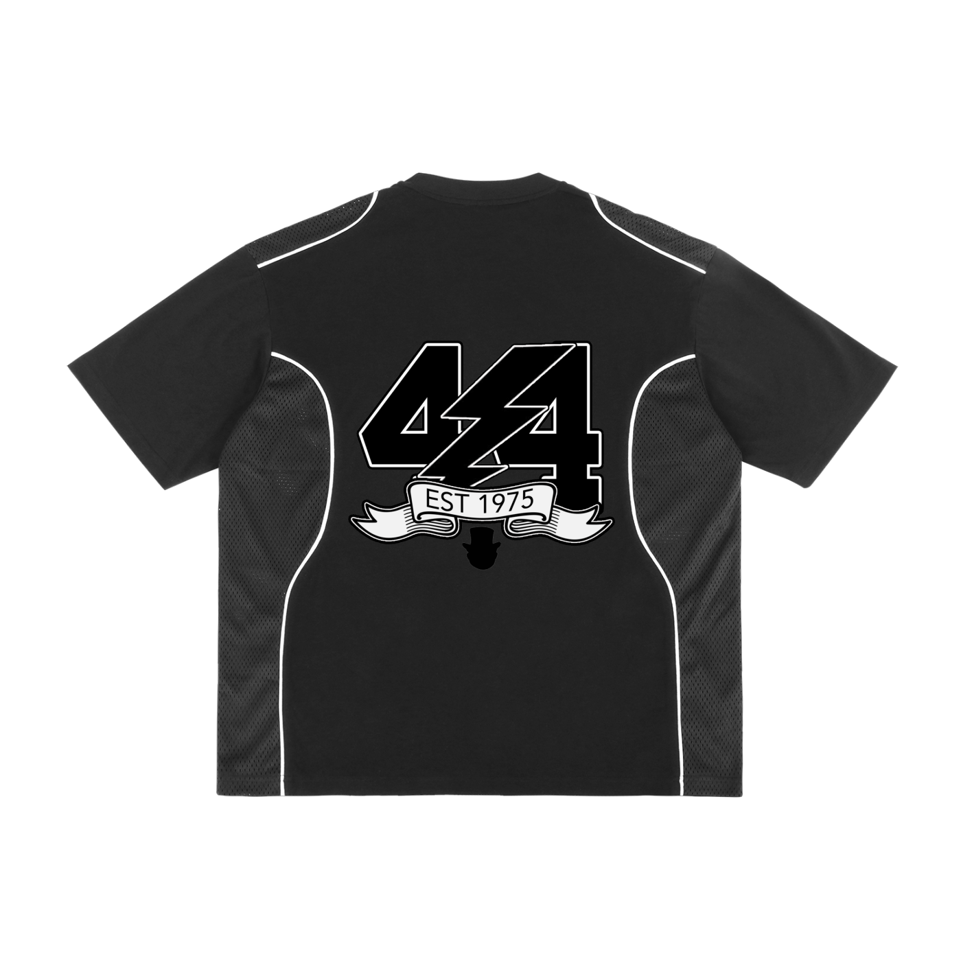 Contrast Piped Panel T-Shirt